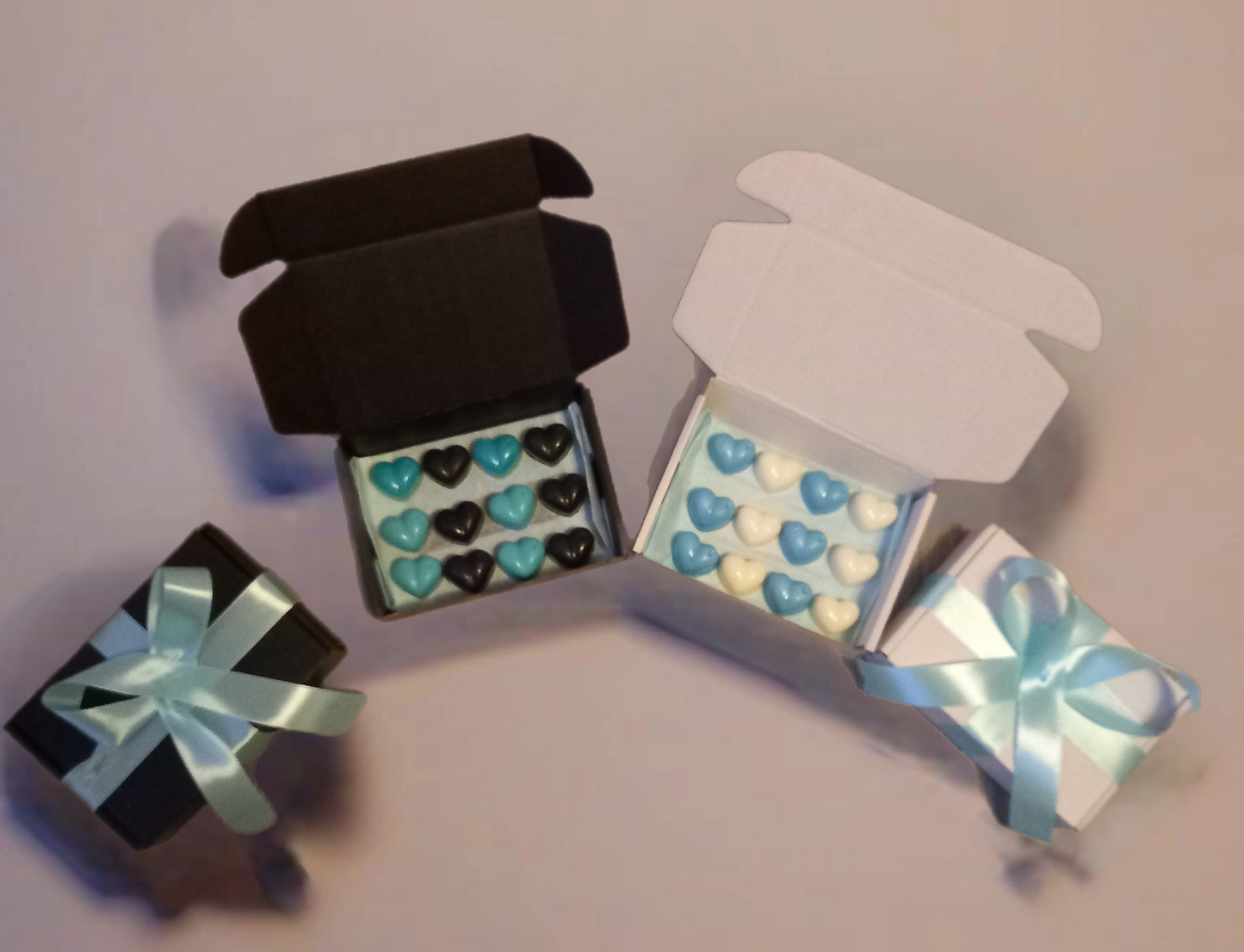Fresh laundry love heart soy wax melt gift box