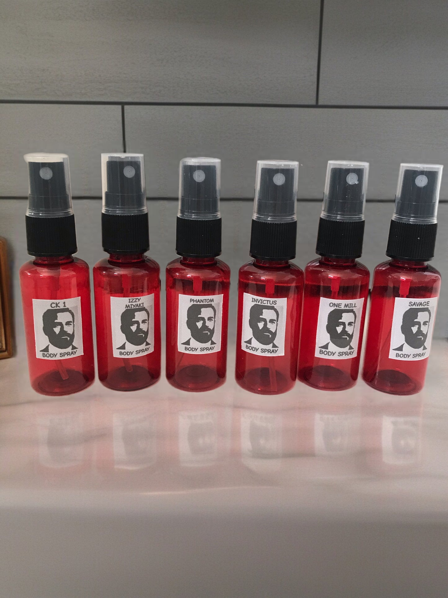 Beard oil and body spray kit