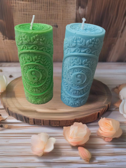 150G Therapy scented soy wax yin and yang candles