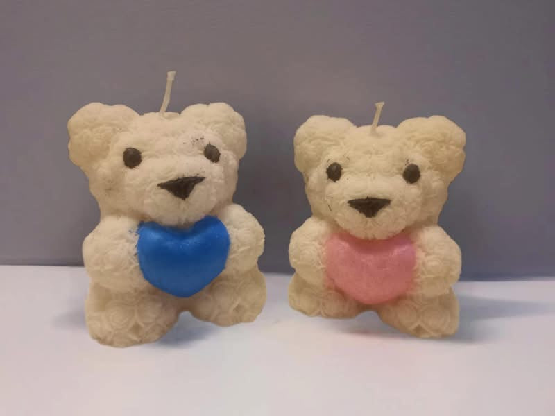 125G soy wax Teddybear candle